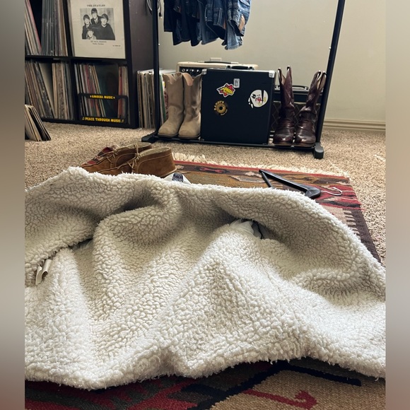 Vintage Levis Sherpa Jacket (70s-80s) - Picture 9 of 14